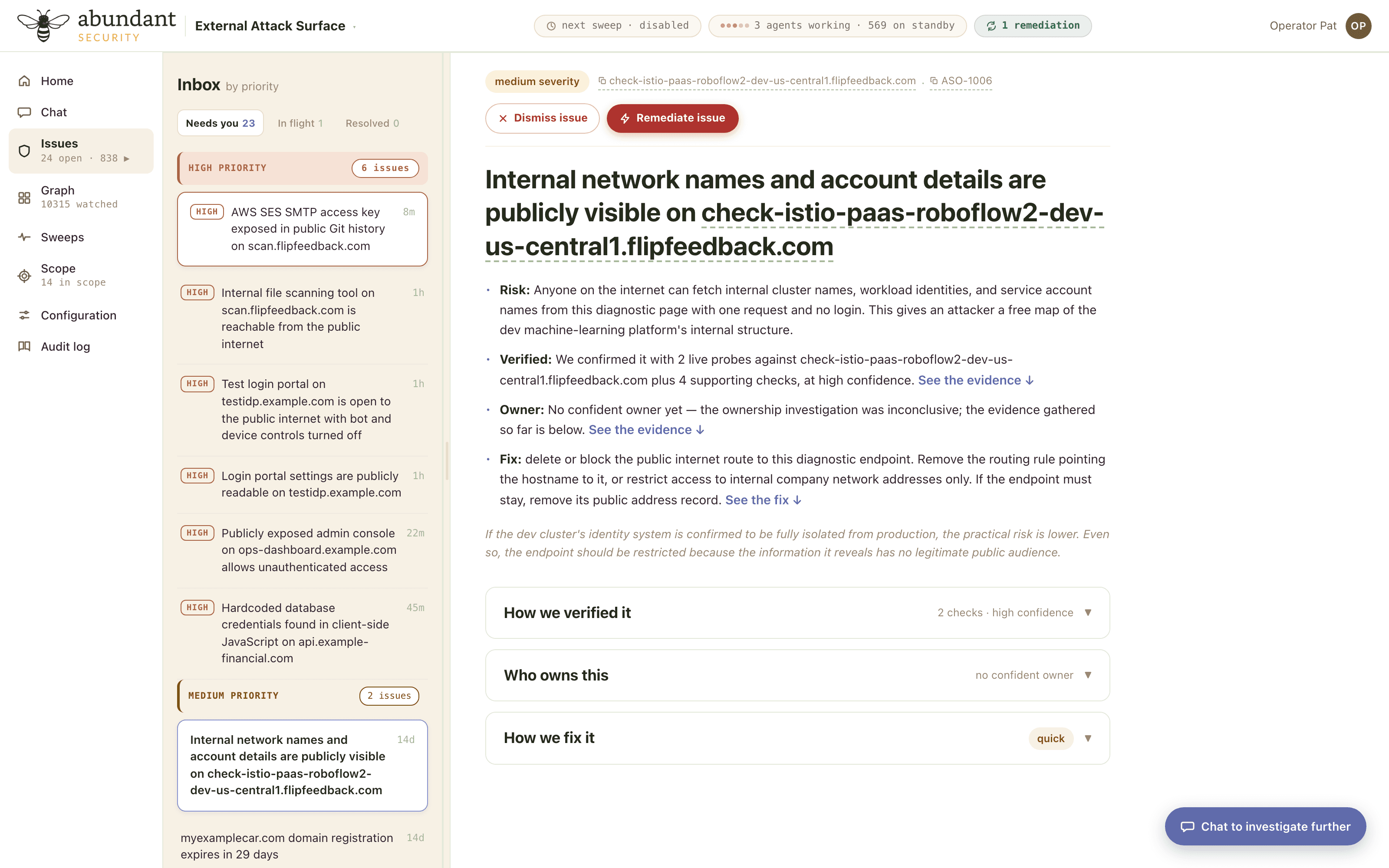 Not just another dashboard of alerts