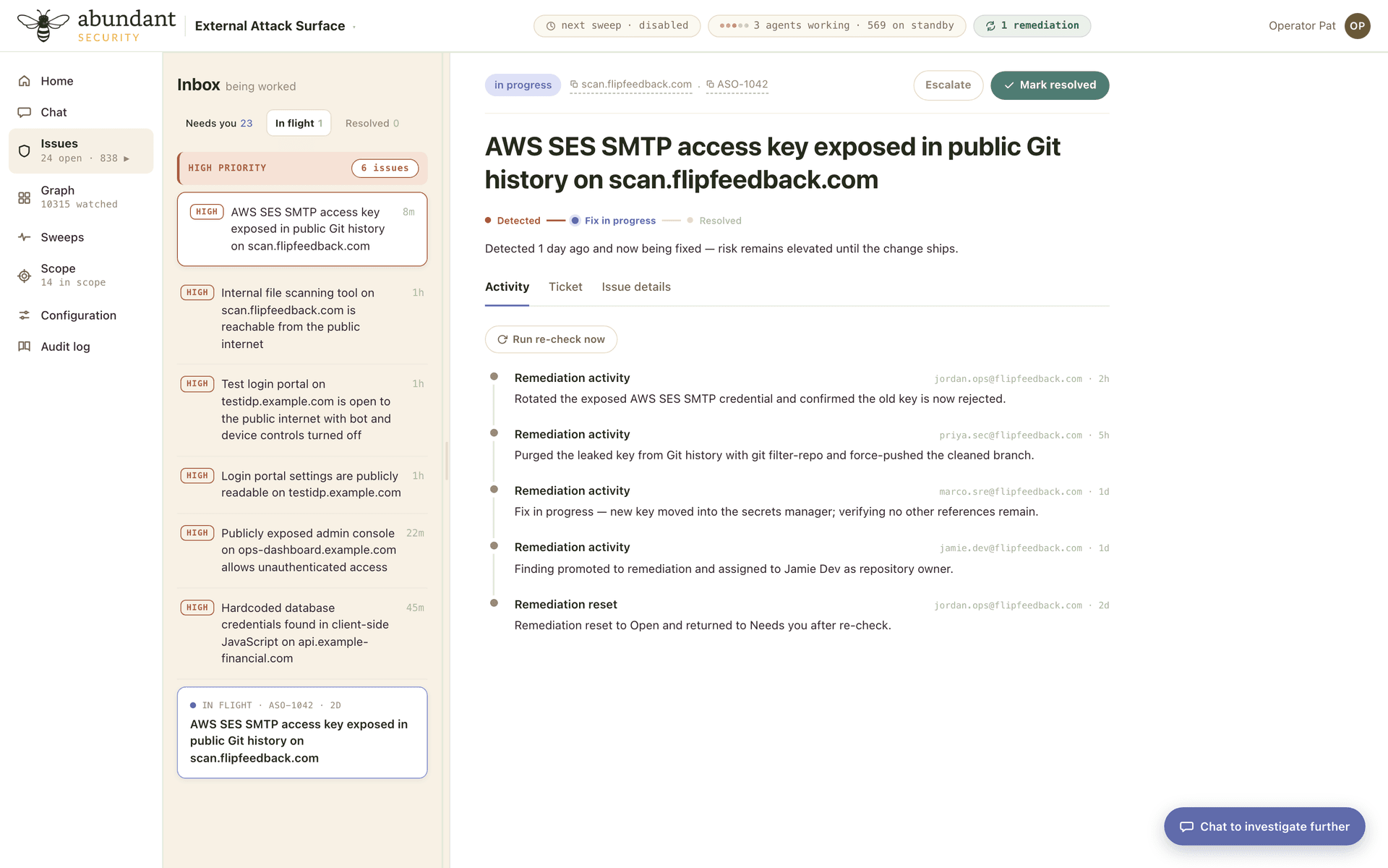 Not just another dashboard of alerts